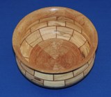 Spalted Maple Bowl - Item 003 - top